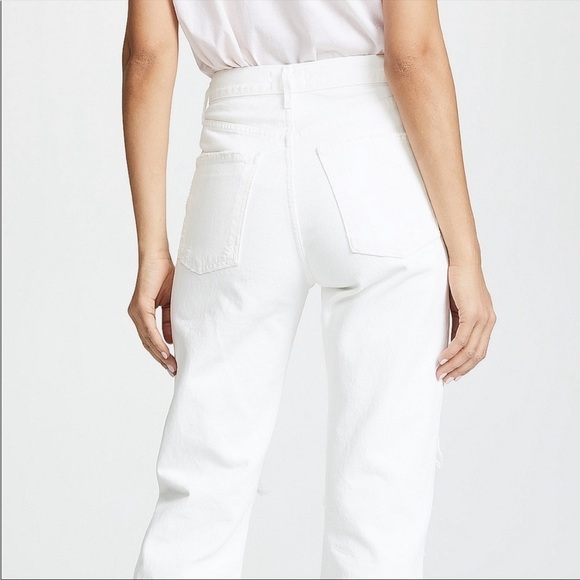 Agolde Women's Cream Jeans - Picture 5 of 16
